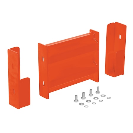 Vestil Drop-In Style Guard Rail 1 Ft Orange GR-F2R-DI-1-OR